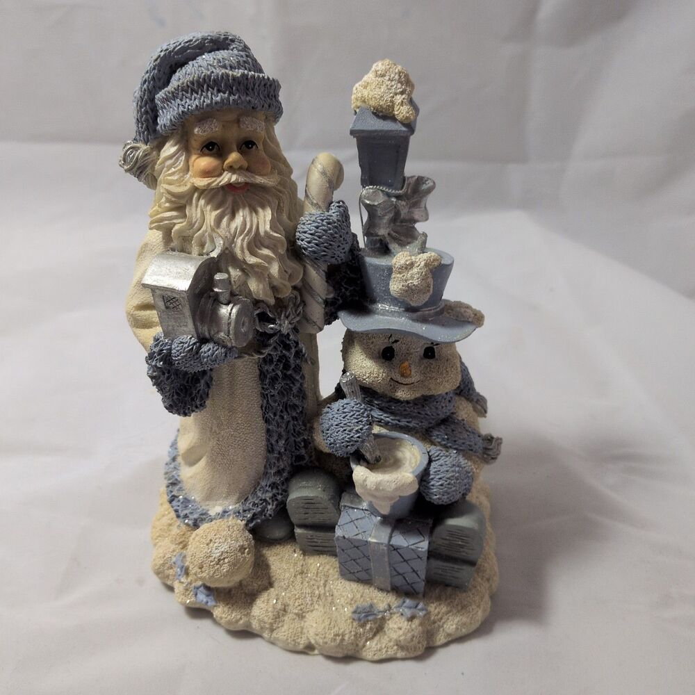Encore 1999 Snow Buddies “Santa W/buddy On Train" #94281 8 Inch Figure